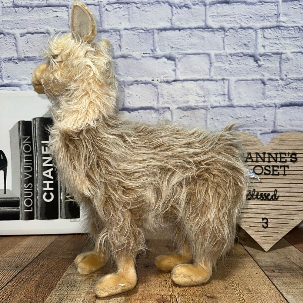 Hansa Llama Bull Plush Soft Toy 18”